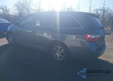 2013 Honda Odyssey Ex z USA, uszkodzony, nr VIN 5FNRL5H49DB088170